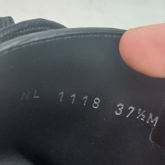 Louis Vuitton Black Leather Wonderland Ranger Combat Boot - Picture 3 of 14